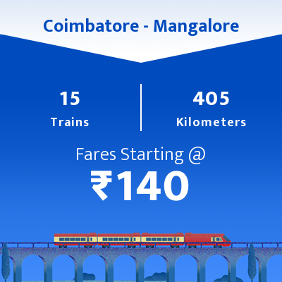 Coimbatore To Mangalore Trains